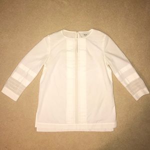 Madewell peasant 3/4 shirt
